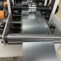 Ligne de production professionnelle de profilés de portes à enroulement en aluminium haute vitesse, équipement de fabrication de lames de porte, machine de formage