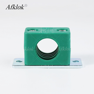 Klem pipa plastik ringan, klem tabung pipa hidrolik tugas ringan 1/4 "hingga 3", klem pipa tunggal standar dengan baut mur - Product Image 2