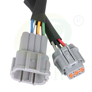 Arnés de adaptadores de conversión de faros para Nissan 350Z Adaptador de faros de 8 pines a enchufe de 6 pines - Product Image 4