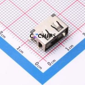 HX 8.5 CB1.9ZB <b>USB</b> <b>Connector</b> SMD <b>Connector</b> ( <b>Connector</b> Type: Type-A )( Protocol Standard: <b>USB</b> 2.0 )( Gender: Female ) - Product Image 1