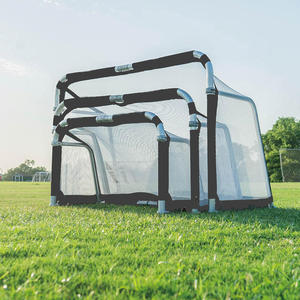 <span class=keywords><strong>But</strong></span> <span class=keywords><strong>de</strong></span> football miniature en aluminium <span class=keywords><strong>de</strong></span> haute qualité, durable, facile à plier, portable, pour enfants ou entraînement - Product Image 1