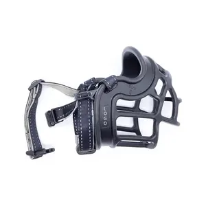 Prevent Biting Fighting Eating Bark Cover Breathable Durable Pet Muzzle