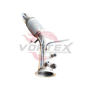 Tuyau d'échappement haute performance Vortex SS304 pour BMW E70 X5 N55 3.0T 2007-2013, kit de tuyau avant pour échappement de course - Product Image 2