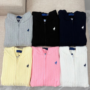 Suéter de Diseño con Logotipo de <span class=keywords><strong>Caballo</strong></span> para Hombre y Mujer, Sudadera con Cierre de Cuello, Sudadera Informal de Punto Estilo Paul - Product Image 1