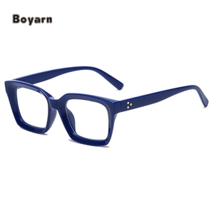 Boyarn Offre Spéciale unisexe Chine gros Logo personnalisé <span class=keywords><strong>Anti</strong></span>-buée lumière bleue bloquant lunettes montures de lunettes carrées - Product Image 3