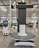 Routeur CNC industriel 5 axes RC1525 pour mousse, avec châssis en acier soudé robuste pour utilisation à long terme, à vendre