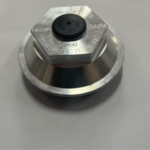 Bouchon d'huile universel pour essieu de remorque 25-30 LB-FT Dexter, design hexagonal en aluminium pour essieu de roue - Product Image 5