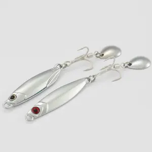 Leurre de pêche en métal TGD Best, jigging, 10g 15g 20g 30g, appât de pêche <span class=keywords><strong>pour</strong></span> truite, perche, cuillères rotatives, <span class=keywords><strong>leurres</strong></span> en métal artificiels - Product Image 2