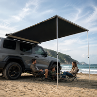 Tente de voiture de grande taille 2,0 x 3,0 m, imperméable, avec structure en aluminium