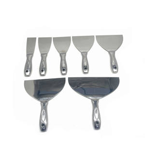 Truelle en acier inoxydable de qualité industrielle, outil de plâtrage pour <span class=keywords><strong>maçon</strong></span>, lame polie miroir, manche en acier inoxydable, outil d'artisanat de construction - Product Image 5