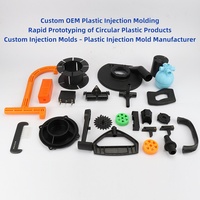 Servicio de Moldeo por Inyección Personalizado OEM para Piezas de Plástico Industriales Resistentes al Desgaste, Materiales ABS PA66 PP, Formato STEP Personalizado