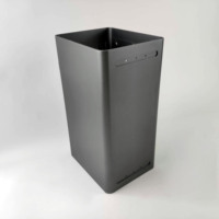 Tour de jeux industrielle personnalisée en aluminium, pour ordinateur de bureau, tour de pc Midi, boîtier en Extrusion