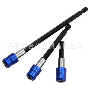 Barra de extensión con vástago hexagonal Mr Drill, 60, 100, 150mm, liberación rápida, azul, autoblocante, para reparación general - Product Image 3