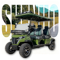 Voiturette de golf Vortex importée, durable et écologique, idéale pour les complexes hôteliers et les hôtels