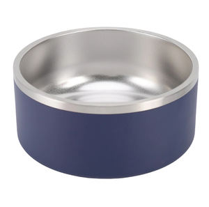 Contenitore di alimentazione per cani di grandi dimensioni design antiscivolo 64oz cibo acqua in acciaio inox cane pet ciotole - Product Image 3