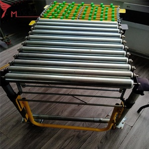 Yeni tasarım özelleştirilmiş endüstriyel üretim konveyör hattı kamyon boşaltma için hiçbir güç esnek makaralı konveyör - Product Image 6