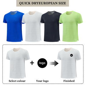 Camiseta Deportiva Color Block para Hombre, Ropa de Gimnasio de Secado Rápido, Camiseta de Culturismo, Ropa Deportiva para Hombre, Camiseta de Entrenamiento - Product Image 3