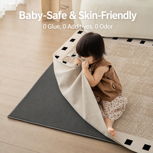 Alfombra de Poliéster Lavable y Extraíble de Color Sólido para Sala de Estar, Resistente a las Manchas, Antideslizante, de Bajo Mantenimiento, Tejida a Máquina, Digital - Product Image 4