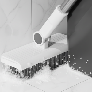 Set Scopa e Paletta 4-in-1 in PP Bianco Personalizzabile per Interni ed Esterni - Product Image 4