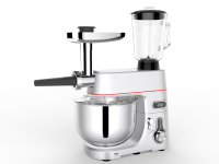 Mélangeur sur socle planétaire OEM robuste 1800W 7L avec tête inclinable, boîtier en aluminium moulé sous pression, 6 vitesses, mélangeurs sur socle multifonctionnels
