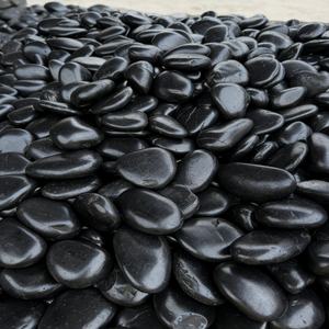 Galets <span class=keywords><strong>de</strong></span> rivière en pierre naturelle noire pour la décoration d'aquarium, hydroponie, extérieur, villa, salle <span class=keywords><strong>de</strong></span> bain, jardin, allée, pavage - Product Image 1