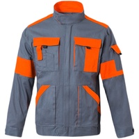 Logo personnalisé veste de travail épaisse pour hommes ouvrier d'usine industrielle combinaison de travail de soudage mécanicien uniforme à coutures renforcées