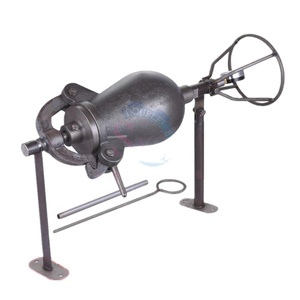 <span class=keywords><strong>Machine</strong></span> à popcorn vintage à manivelle, 1,5 kg/fois, pour maïs, riz et autres céréales, fonctionnant au charbon - Product Image 1