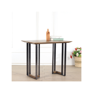 Meubles Ardena, table indonésienne moderne en bois massif et métal, alliant durabilité et style pour créer un centre de table époustouflant - Product Image 1