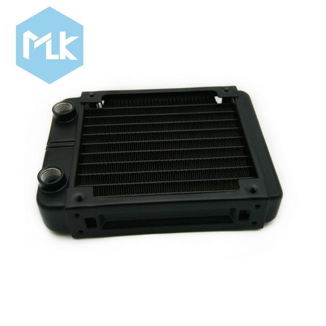 MLK Electronics-60mm 80mm 90mm 120mm 240mm PC Water Cooling Aluminum Radiator