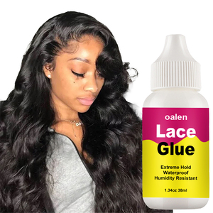 Colle à dentelle transparente à séchage rapide, résistante à la transpiration et à l'eau, adhésif pour perruque pour les outils d'extension de cheveux 1,3 oz - Product Image 1