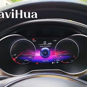 หน้าปัดดิจิตอล NaviHua ขนาด 12.3 นิ้ว สำหรับรถยนต์เมอร์เซเดส-เบนซ์ ซีคลาส W205  GLC คลาส X253 ปี 2016 2018 จอ LCD แดชบอร์ด ค็อกพิท มาตรวัดความเร็ว - Product Image 5