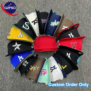 QZFSO New Original Product Era Sports Party Gorras Sombreros Custom Patches Fitted Snapback Hats 3d Embroidered Baseball Cap - Product Image 1