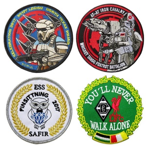 Parches Bordados Personalizados al por Mayor, Diseño Moderno, Tejidos, para Chaquetas, Gorras y Ropa - Product Image 5