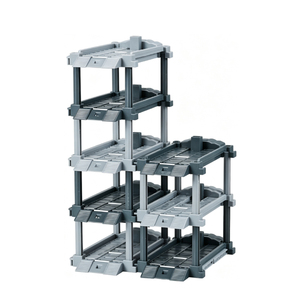 Juguete de Garaje de Estacionamiento Multinivel DIY con Lanzador de Catapulta, 8 Piezas, Coches de Carreras de Aleación Fundida a Presión 1:64, Sets de Juguetes de Almacenamiento y Exhibición para Niños - Product Image 3