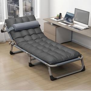 Groothandel Metalen Staal Opklapbed met Matras Draagbaar Opklapbaar Bed voor Volwassenen Enkel Opklapbaar Kampeerbed Frame Slaapbank - Product Image 2