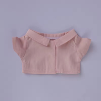Vente en gros de chemises pour poupées de 17 cm, simples, en coton, taille basique, pour poupées de 10 cm, 15 cm, 20 cm