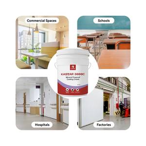 Kastar A2สีทาภายใน8000C เคลือบแร่กันไฟไม่ติดไฟสำหรับผนังแปรงแบบน้ำกันการขึ้นรูปเป็นศูนย์ - Product Image 5