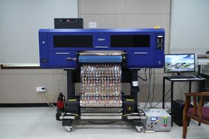 A2 UV Roll-to-Roll DTF <b>Printer</b> 3pcs I3200-U1 Printheads UV Ink Crystal Label 600mm <b>Digital</b> Inkjet UV DTF <b>Printer</b> With Laminating - Product Image 6
