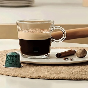 Tùy chỉnh thực phẩm lớp cà phê vỏ rỗng cà phê viên nang dùng một lần Espresso phân hủy cà phê viên nang Refill k cup với lá có nắp đậy - Product Image 3