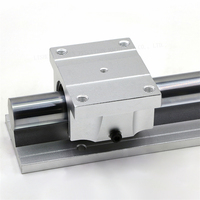 Glissières linéaires en aluminium de système de rail de glissière linéaire de TBR