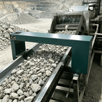 Détecteur de métaux de haute précision pour la détection de contamination métallique sur les convoyeurs de charbon et de minerai