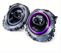 Nouveaux phares RGB 6000K 6000 Lumens 70W Ampoule H4 de remplacement pour Mini Cooper R56/R55/R57/R58 JCW CLUBMAN Cabriolet