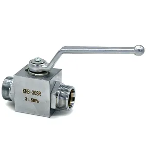 공장 사용자 정의 유압 볼 밸브 천연 가스 고압 KHB-30SR 볼 밸브