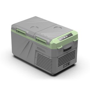 Congélateur portable <span class=keywords><strong>Alpicool</strong></span> QXL en aluminium, double usage AC/DC, réfrigérateur à compresseur, réfrigérateur de voiture à double zone pour l'extérieur - Product Image 6