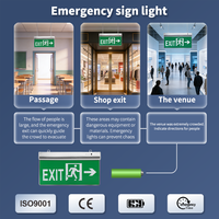 Panneau de circuit imprimé LED personnalisé pour signalisation de sortie d'urgence, pièce de rechange pour éclairage de secours autonome