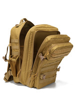 Sac à bandoulière tactique unisexe en nylon Oxford durable, design personnalisé, confortable, imperméable, 20-36L