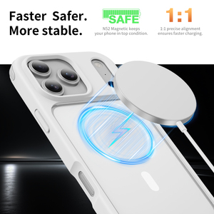 Funda Magnética para Teléfono Móvil con Correa de Diseño Moderno, Carga Inalámbrica TPU PC, para iPhone Air, Funda Trasera para Celular - Product Image 4