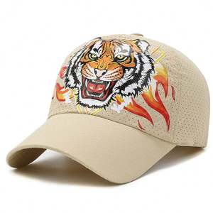 หมวกแก๊ปเบสบอล Gorras ขอบโค้ง5แผงหมวกผ้าฝ้ายปักลายโลโก้ออกแบบได้ตามต้องการ - Product Image 5