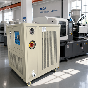 Contrôleur de température d'huile professionnel Shenfeng 18KW PLC, pompe haute précision 1% pour unité de chauffage d'huile industrielle, moulage sous pression - Product Image 3