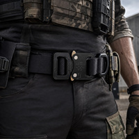 Ceinture tactique AustriAlpin Cobra Buckle à dégagement rapide, ceinture de combat robuste avec anneau en D